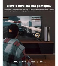 Cabo HDMI 2.1 8K 2m Ultra Rápido 48Gbps | HDR10, eARC, VRR | Ideal para TV 4K, Monitor Gamer, PC e Projetor | Conector Banhado a Ouro e Cabo Reforçado - imagem 4