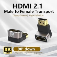 Adaptador HDMI 8K 2.1 48Gbps 90 Graus: Conexão Rápida e Compacta - imagem 4