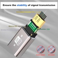 Extensor HDMI 8K 60Hz 4K 2K Fêmea x Fêmea - Conexão HDMI 2.1 de Alta Performance - imagem 5