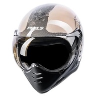 Capacete PELLS F-21 North Vintage: Estilo Retrô com Bússola Náutica e Proteção Premium - imagem 2