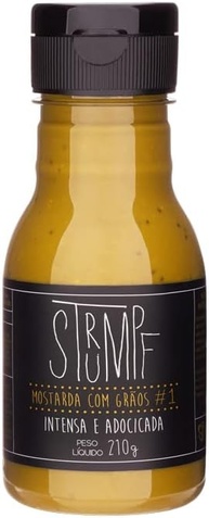 Strumpf Mostarda #1 Com Grãos 210G - imagem 1