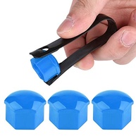 Proteja e Renove suas Rodas: Conjunto de Tampas Anti-roubo 21mm Azul PA66 - imagem 2