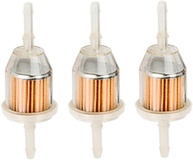 Pacote com 3 Filtros de Combustível 25 050 22-S: Compatibilidade Ampla para Kohler, JD e Toro - imagem 1
