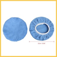 Capas de Polimento para Carro - 5 Peças de Microfibra 22-25cm - Almofadas Reutilizáveis com Borda Elástica - imagem 5