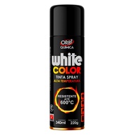 Tinta Spray Preto Fosco de Alta Temperatura Até 600ºC Orbi Química 340ml / 220g - imagem 1