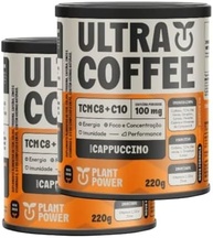 Ultracoffee sabor Cappuccino Plant Power- 2 latas de 220g - imagem 4