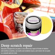 Removedor de Arranhões para Pintura Automotiva - Cera Reparadora 220g com Esponja - imagem 3