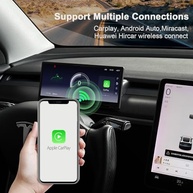 Display Tlyard Heads Up para Tesla Model Y/3: CarPlay, Android Auto e Câmera Frontal HD 22.6cm - imagem 4