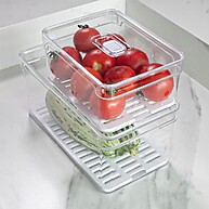 Organizador de Geladeira: Kit 3 Peças Clear Fresh 2,2L - imagem 2