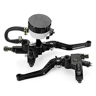 Manetes de Freio e Embreagem Universais Maso Motorcycle 22mm CNC - Preto - imagem 1