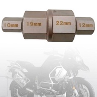 MotiveTech: Ferramenta Sextavada Profissional para Eixo de Motocicleta (10-22mm) - imagem 3