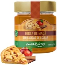 GELÉIA DE MAÇÃ COM CANELA 100% FRUTA PURO & LEVE - 230G - imagem 4