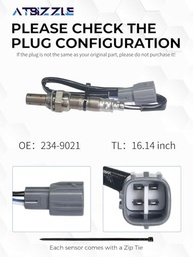 Sensor de Oxigênio O2 234-9021 Upstream para Toyota Avalon, Camry, Sienna, Solara e Lexus ES300 - Precisão e Durabilidade Garantidas - imagem 3