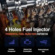 Injetores de Combustível HiSport 4 Peças para Ford Ranger 2.3L e Mazda B2300 2.3L | Desempenho Superior - imagem 5