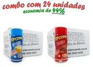 Temperos P/ Pipoca Flavored Popcorn Cx 24 Frascos. 12 Manteiga - 12 Bacon - imagem 3