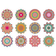 24 Adesivos Mandalas Recortados - Decore com Estilo e Facilidade - imagem 4