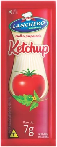 LANCHERO, KETCHUP LANCHERO (SACHE) C/ 2400 UN. - imagem 1