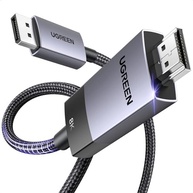UGREEN Cabo DisplayPort para HDMI 8K 60Hz | 4K 240Hz - Imagem Incrível e Conexão Estável - imagem 2