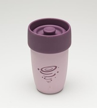 Copo de Treinamento em Silicone 360° 240ml Twibex Lilás - Seguro, Antivazamento e Livre de BPA - imagem 2