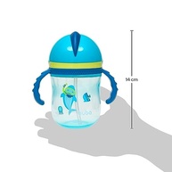 Copo Tubarão 240ml Buba Azul - Seguro, Ergonômico e Livre de BPA - imagem 3