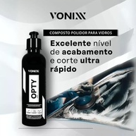 OPTY 240ml: Polidor de Vidros de Alta Performance para Remover Arranhões e Marcas d'Água - imagem 4