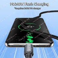 Cabo USB-C 240W: Carregue e Transfira Dados a 80Gbps! - imagem 2
