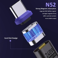 Adaptador USB-C 240W: Carregamento Turbo e Dados! - imagem 2