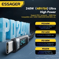 Cabo USB-C 240W Essager: Carregamento Turbo! - imagem 2