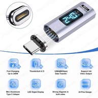 Adaptador USB4 240W: Carregamento Turbo + Dados! - imagem 2