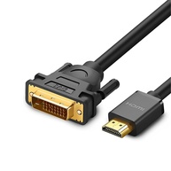 Cabo HDMI para DVI 24+1 Macho 1.5M: Imagem Nítida e Conexão Superior para seus Dispositivos - imagem 1