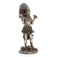 Estátua Coatlicue Asteca em Resina com Acabamento Bronze Antigo - 24cm - imagem 5