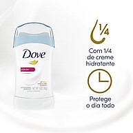 Dove Stick Powder 45g: Hidratação e Proteção que Dura 24h - imagem 2