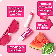 Hidratante Labial Nivea Melancia Shine: Brilho e Hidratação em 24h - imagem 2