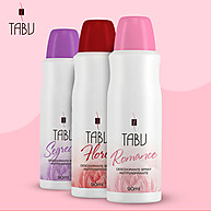 Desodorante Spray Tabu Romance 90ml: Frescor Romântico 24h - imagem 2