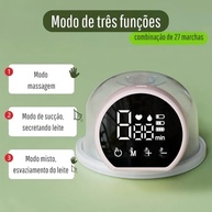 Bomba de Tirar Leite Portátil Bivolt com Flange 24mm - Extração Confortável e Eficiente - imagem 3