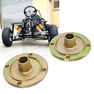 Acouto Ir Kart Roda Hub Eixo 25mm 24T 4 Parafuso Heavy Duty Aço Liga Hub Com Superfície Galvanizada para ATV Quad Bike Drift Trike - imagem 3
