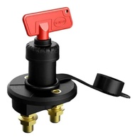 Chave Geral de Bateria 12-24V com Chave Removível e Terminais de Bronze - Segurança Total! - imagem 1