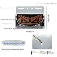 Kit 4 Luzes Laterais LED 24V para Caminhão: Brilho Intenso, Seta Âmbar e Olho de Demônio Personalizável - imagem 3