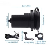 Carregador USB Moto 9-24V: Suporte Universal para Espelho/Guidão - Carga Rápida e Segura - imagem 3