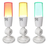 Torre Luminosa LED com Sirene Sonora 3 Cores (Amarelo, Vermelho, Verde) - Sinalização Eficiente 24V - imagem 1