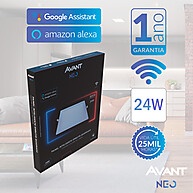 Plafon LED Smart: Iluminação Inteligente 24W - imagem 2
