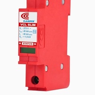 Kit 24x DPS Slim 275V 45kA Vermelho Tipo 2: Proteção Essencial Contra Surtos e Raios - imagem 3