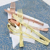 Conjunto de Utensílios Jantar Descartáveis Plástico 25 Peças - Ideal para Festas e Eventos - imagem 3