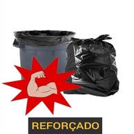 Saco de Lixo Reforçado 100 litros 25 Unidades Suporta até 20kg - imagem 4