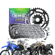 Kit Relação KMC Gold XTZ Lander 250 / Tenere 250 (2006-2025) com Retentor - Durabilidade e Performance Premium - imagem 2