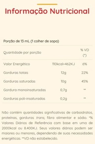 Óleo de Coco Extra Virgem Natural Life - 250 mL - imagem 2