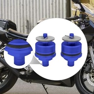 Tampas de Parafuso Amortecedor Dianteiro JicSuXi para Moto 250 CBR250 MC19 MC22 - Azul Resistente - imagem 3