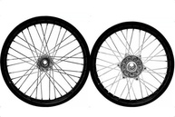 Kit Roda Aro Preto XTZ 250 Lander/Ténéré 250 - Raios Reforçados 4mm - imagem 1