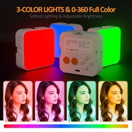 Iluminador LED RGB Magnético MIAOTU – Luz de Vídeo de Bolso 2500K-9000K - imagem 3