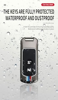 Capa de Chaveiro Premium para Honda Forza 250/350, X-ADV 750, SH150i/300, PCX 125: Proteção e Estilo em Liga + TPU - imagem 4